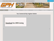 Tablet Screenshot of gphirrigation.com
